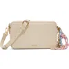 Aldo Ddemii Faux Leather Crossbody Bag In Brown