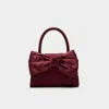 Aldo Decadencee Mini Top Handle Bag In Burgundy