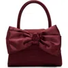 Aldo Decadencee Mini Top Handle Bag In Burgundy
