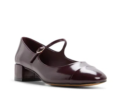 Aldo Decima Mary Jane Pump In Burgundy