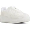 Aldo Deevale Platform Sneaker In White