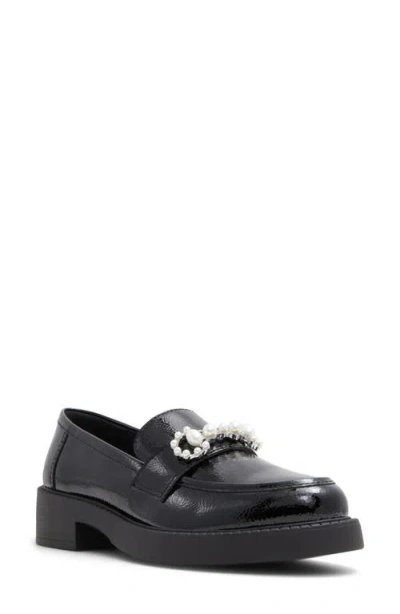 Aldo Dinara Lug Sole Loafer In Black
