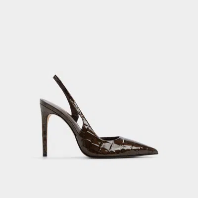 Aldo Dorsaysling In Dark Brown In Multi