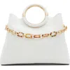 Aldo Dovie Faux Leather Top Handle Bag In Medium Beige