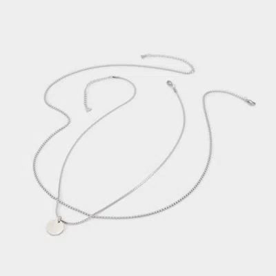 Aldo Duolink In Silver In White