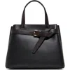 Aldo Ebaeclya Faux Leather Satchel In Black