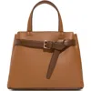 Aldo Ebaeclya Faux Leather Satchel In Brown