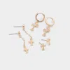 Aldo Eclipsse In Gold/clear Multi In Gold