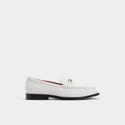 Aldo Edouard Bit Loafer In White