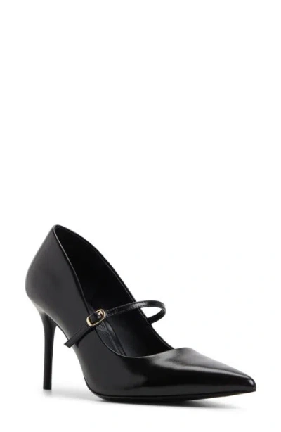 Aldo Eledeladar Pointed Toe Mary Jane Pump In Black