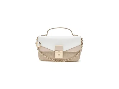 Aldo Eleira Cross Body Handbags Champagne: One Size In Gold