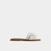 Aldo Elenaa In White/bone In Brown