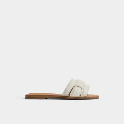 Aldo Elenaa In White/bone In Brown