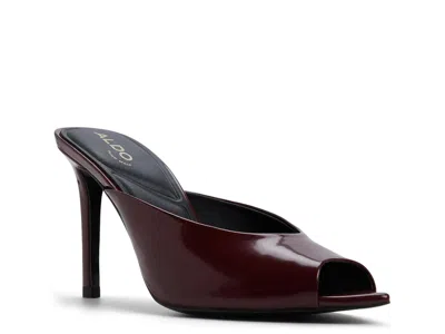 Aldo Elenara Sandal In Burgundy