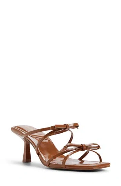 Aldo Elisabete Strappy Sandal In Brown