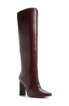 Aldo Women's Elyne Knee High Pointed Toe Boots In Brown