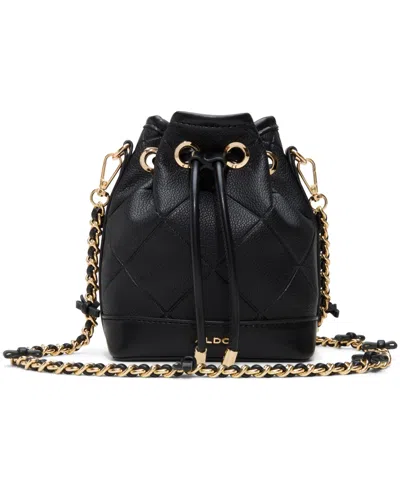 Aldo Elynnaa Mini Bucket Bag In Black