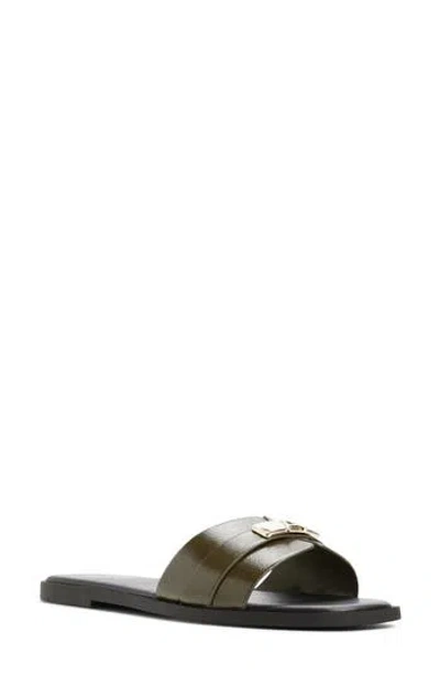 Aldo Emersynn Faux Leather Slide Sandal In Multi