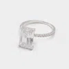 Aldo Empressa In Silver/clear Multi In White