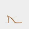 Aldo Evalina In Medium Beige In White