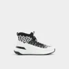 Aldo Everlynn In White/black In Black