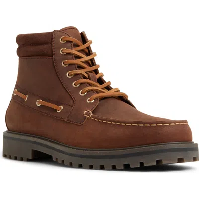 Aldo Farrell Lace-up Boot In Brown