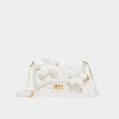 Aldo Fflowerpuffyy In White
