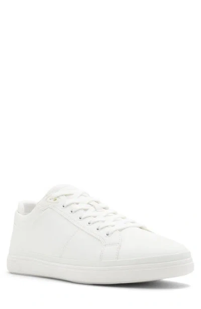 Aldo Mens Lace-up Manmade Casual And Fashion Sneakers In White