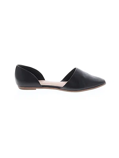 Pre-owned Aldo Flats In Black