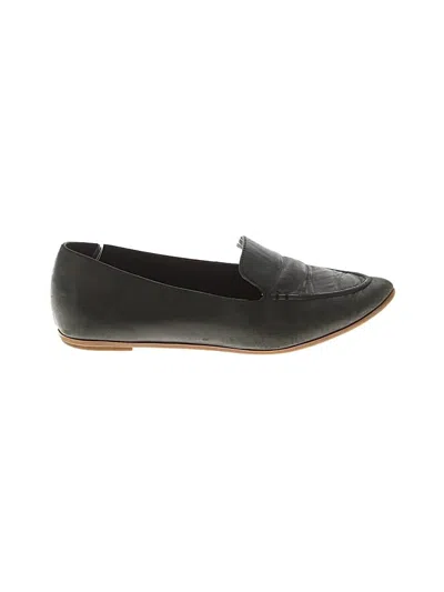 Pre-owned Aldo Flats In Black