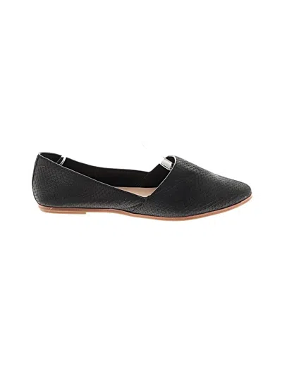 Pre-owned Aldo Flats In Black