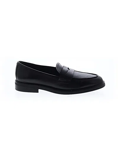 Pre-owned Aldo Flats In Black