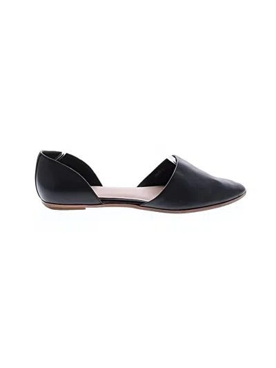 Pre-owned Aldo Flats In Black