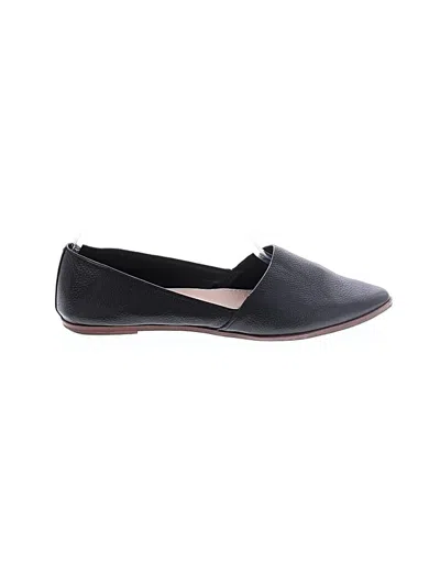 Pre-owned Aldo Flats In Black