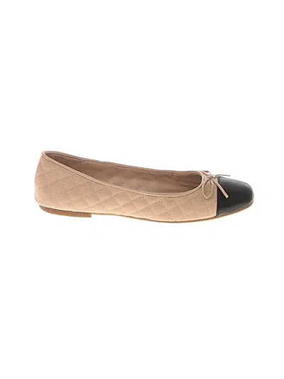 Pre-owned Aldo Flats In Brown