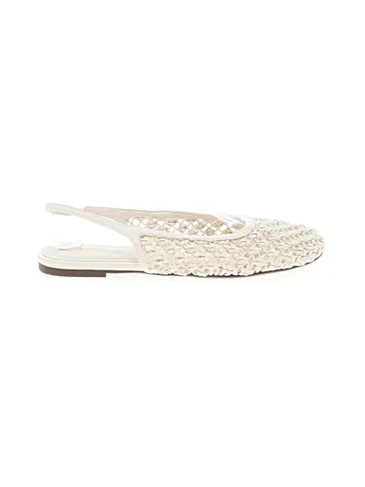 Pre-owned Aldo Flats In Ivory