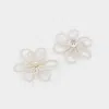 Aldo Flowerclip In Ice In Metallic