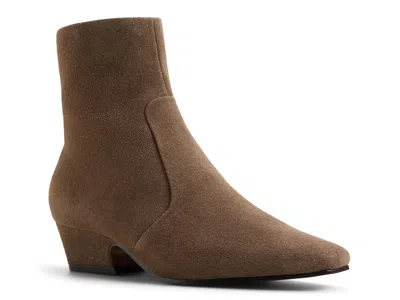 Aldo Frannie Bootie In Brown