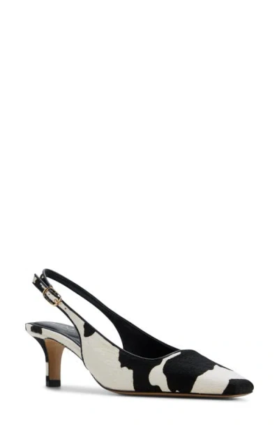 Aldo Gabrielle Calf Hair Slingback Pump In Multi