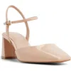 Aldo Gennifer Ankle Strap Pump In Brown