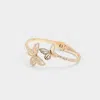 Aldo Glamityflair In Gold/clear Multi In Gold