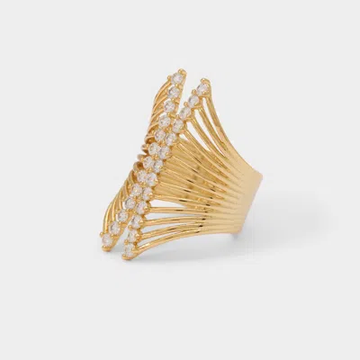 Aldo Glimmery In Gold/clear Multi