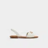 Aldo Goassi In White/bone In White