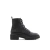 Aldo Goer Cap Toe Combat Boot In Black