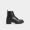 Aldo Goer Cap Toe Combat Boot In Black
