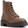 Aldo Goer In Lace-up Bootie In Brown