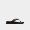Aldo Grettle In Brown Multi In Animal Print