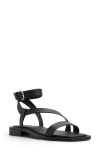 Aldo Grugar Ankle Strap Sandal In Charcoal