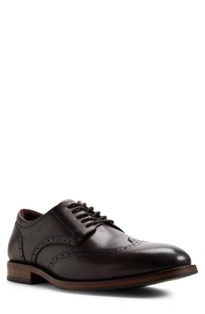 Aldo Harington Wingtip Derby In Burgundy