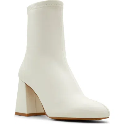 Aldo Haucan Bootie In White/bone